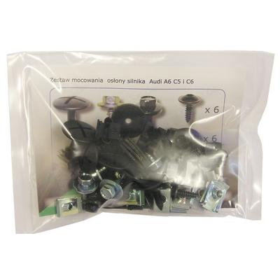 ROMIX Befestigungselement, Motorabdeckung AUDI 90223