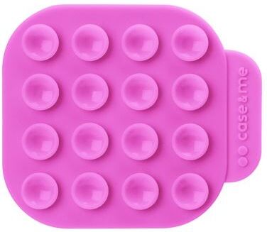 Puro Suporte de Ventosa Dupla  Case&Me Universal - Rosa