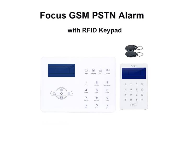 Système d'alarme GSM Focus ST-IIIB 433Mhz, alarme de sécurité domestique sans fil, kit antivol personnalisé en anglais et français