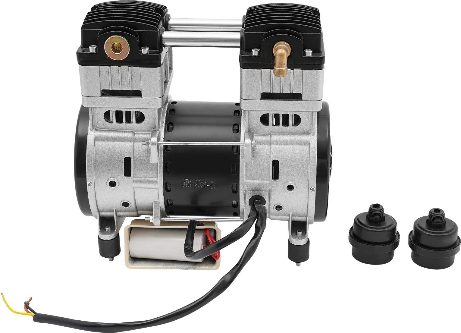 Luftkompressor - Pumpenkopf 1500W - Ölfreier leiser Motor - 220V 0,7MPa - 1380 U/min - 25x13x22,5 cm für Werkstatt und Zuhause