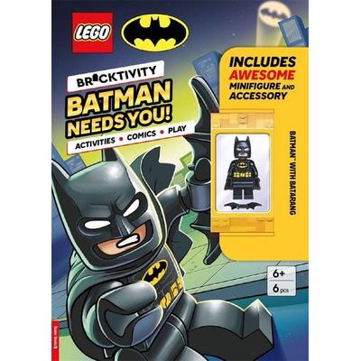LEGO® Batman(TM): Batman Needs You! (with LEGO Batman minifigure and batarang), Taschenbuch von Buster Books,LEGO®, Michael O'Mara Books Ltd,