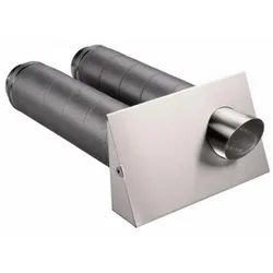Außen- und Fortluftelement WGE160-2, Achsabstand 290 mm
