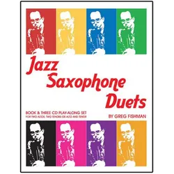Jazz Saxophone Duets vol.1 (+3 CD/'s) for 2 saxophones score, Fachbücher von Greg Fishman