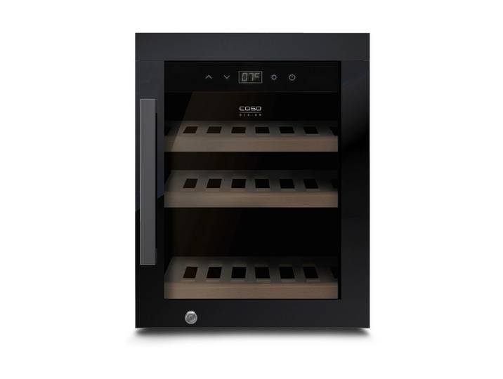 CASO Weinkühlschrank WineExclusive 12 , Energieeffizienz: G, schwarz, B:39,5cm H:51,5cm T:52,2cm, Weinkühlschränke, Weinkühlschrank