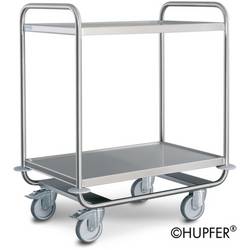 HUPFER 01.1229.2 Etagenwagen Feststeller Edelstahl rostfrei Traglast (max.): 160 kg Edelstahl