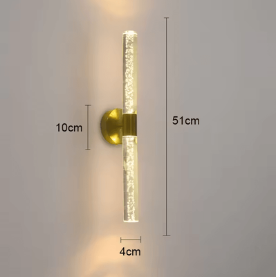 Inspire Curations Nordic Luxury LED Up Down Wall Sconce j 6 10w warm White (2700 3500k)