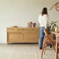 Heidi - Sideboard aus massivem Eichenholz 160 cm