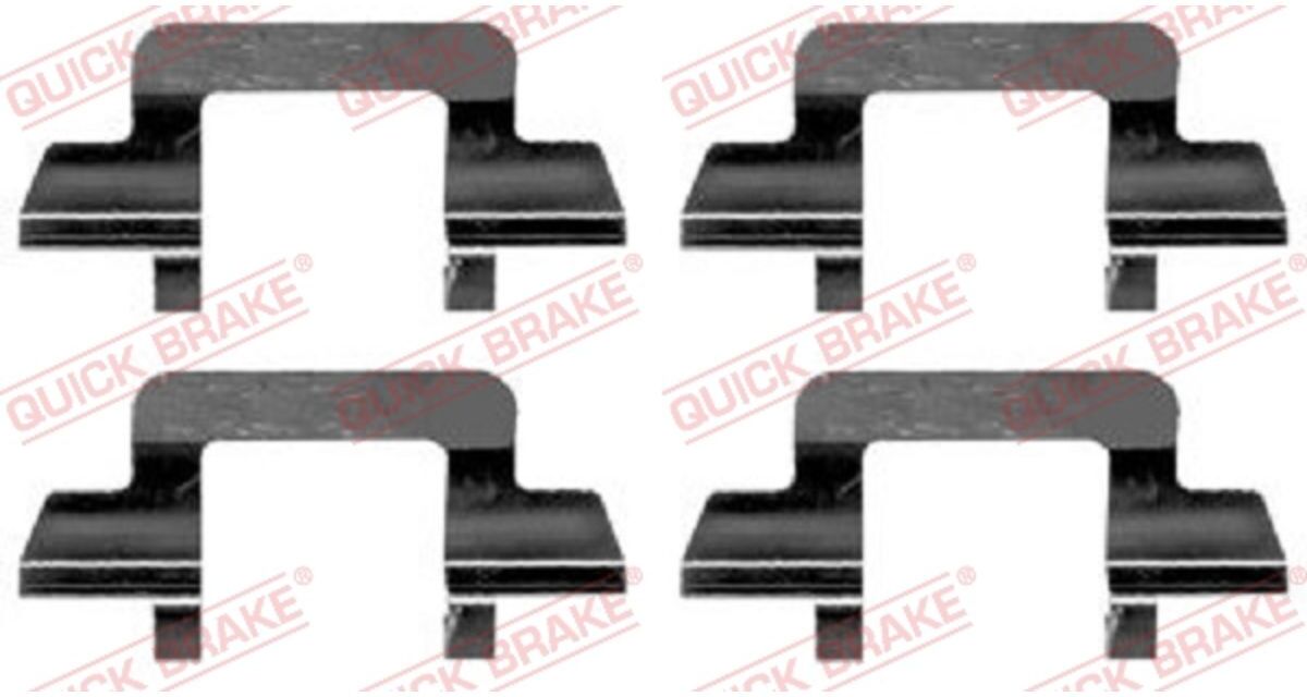 Zubehörsatz, Scheibenbremsbelag QUICK BRAKE 109-1243