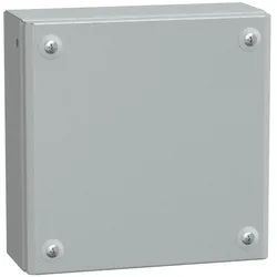 Schneider Electric NSYSBM20208 Flaches Stahlgehäuse PanelSeT SBM 200x200x80mm IP66 IK10