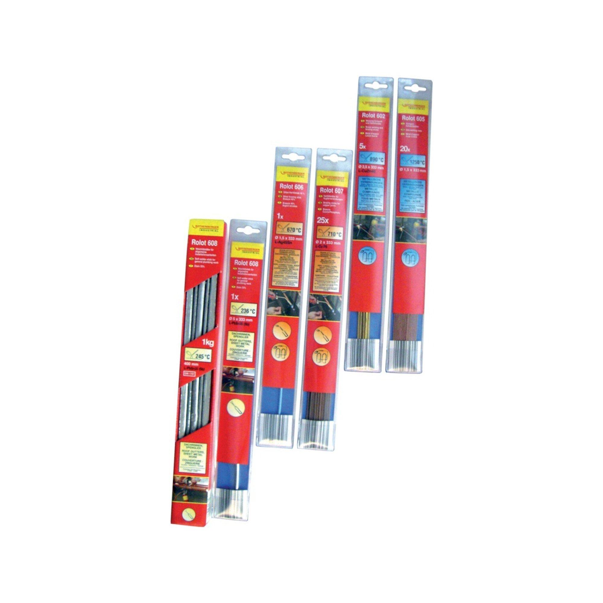 Rothenberger Silberhartlot Rolot Nr.3.5609SB a 2 Sück (35609)