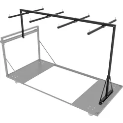 SHOWGEAR Guard Rail Holder for Mammoth Transport Trolley Für bis zu 24x Mammoth Dex Geländer