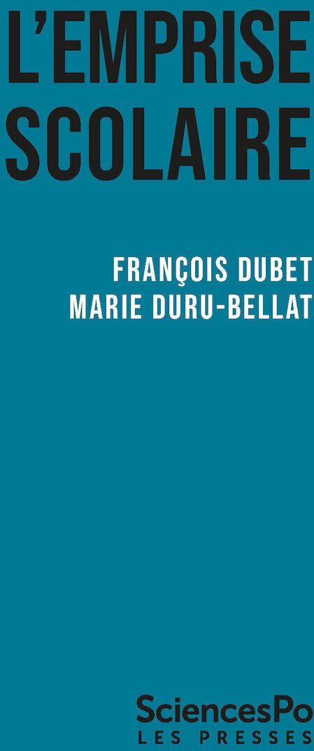 François Dubet - L'emprise scolaire : quand trop d'école tue l'éducation - Preis vom 18.10.2026 19:22:15 h