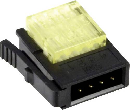 3M 37104-A124-00E MB Schwachstromverbinder flexibel: 0.3-0.56mm² starr: 0.3-0.56mm² Polzahl: 4 Grün