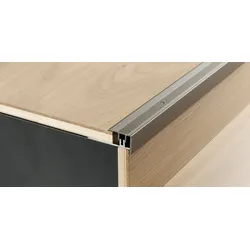 Parador Profile Treppenkantenprofil Aluminium-Edelstahl 2600x52 mm