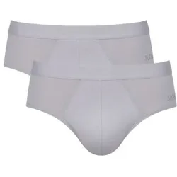 Sloggi 2P Men GO ABC 2 0 Briefs Grau Baumwolle Medium Herren