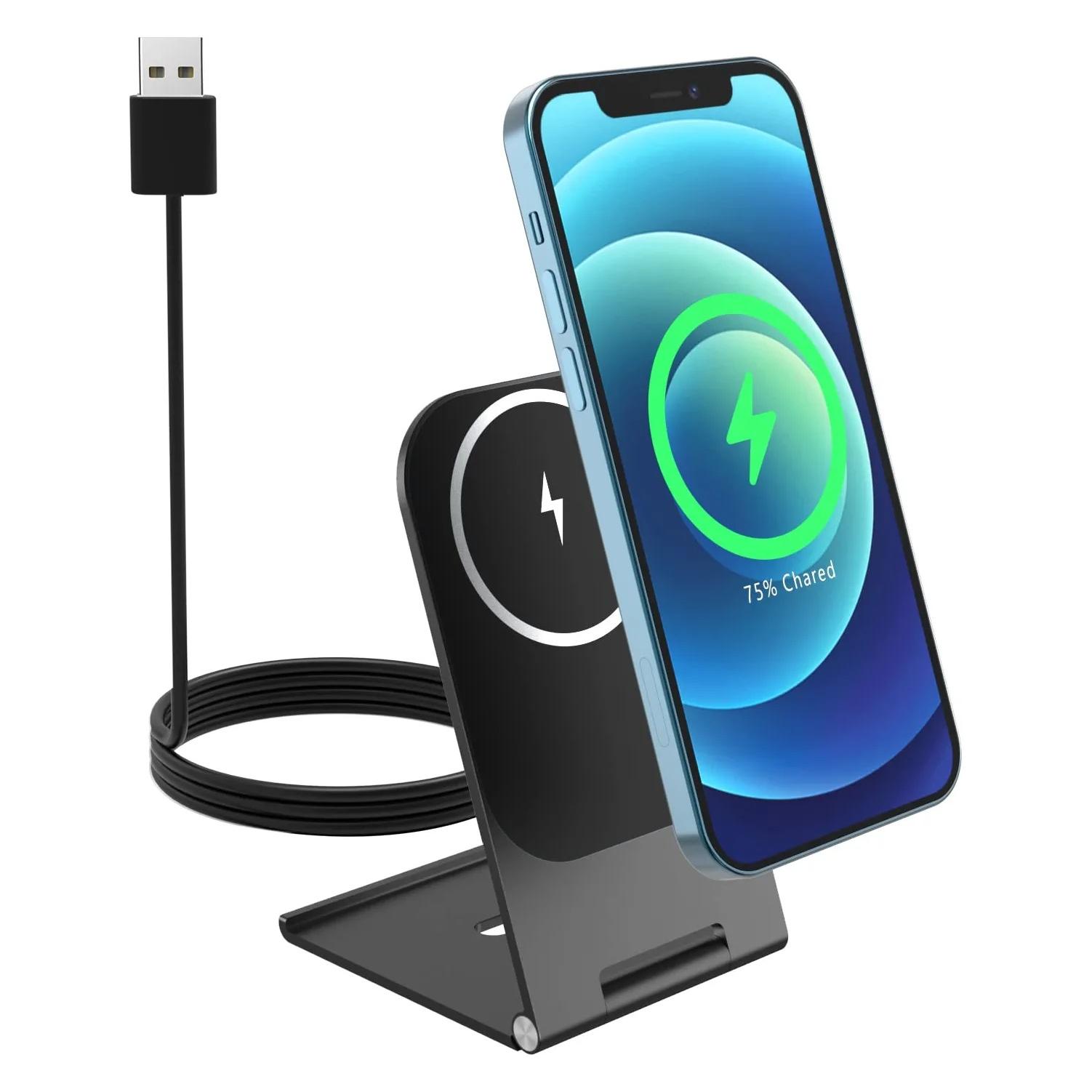 Swissten Wireless Charger Ultra Thin (Magsafe Compatible) (15 W) (22055518)