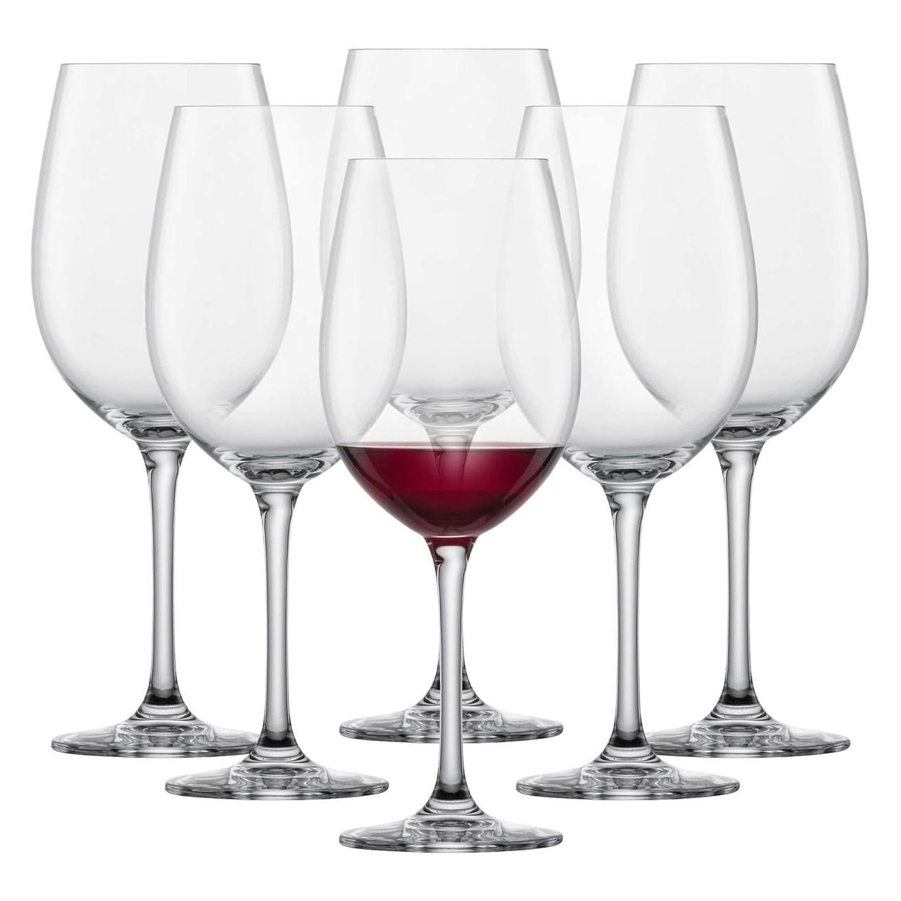 Schott Zwiesel SCZ Bordeauxpokal Classico 6er (6 Gläser, Rotweingläser) (SCHOTT ZWIESEL)