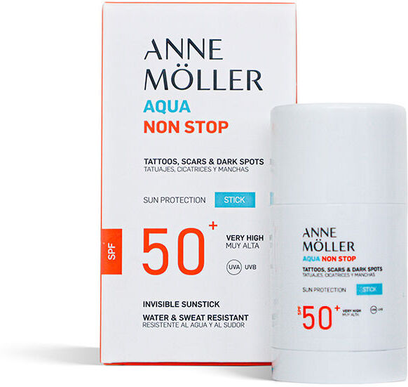Anne Möller Stick Aqua Non Stop pour tatouages, cicatrices et imperfections SPF50+ 25 g