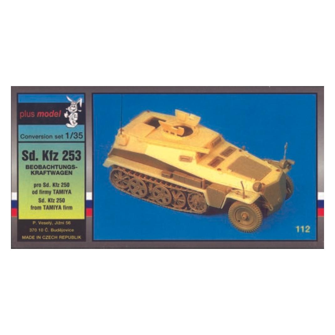 Plus Model Sd.Kfz 253 Beobachtungswagen Umbausatz für Tamiya-Bausatz (23801265)