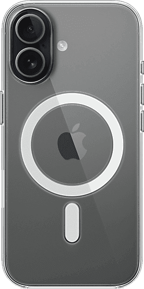 REACONDICIONADO Seminuevo Muy bueno Apple Funda transparente Clear Case con MagSafe, Para iPhone 17, Transparente
