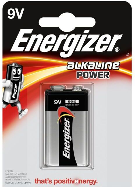 Energizer 9v Alkaline Power Transistor - Blister Da 1 Pila