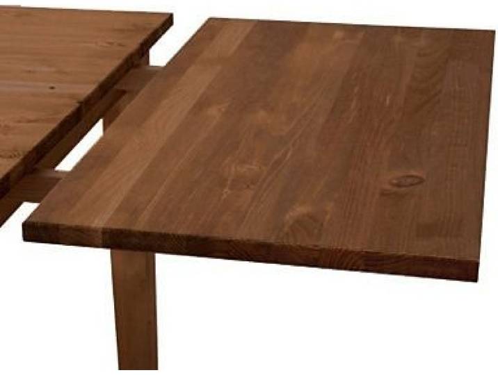 Ansteckplatte GOODPRODUCT Danuta , braun (dunkelbraun), B:45cm H:2,4cm T:90cm, Ansatztischplatten, Ansteckplatte, aus massiver Kiefer, Breite 45 cm, FSC-zertifiziert