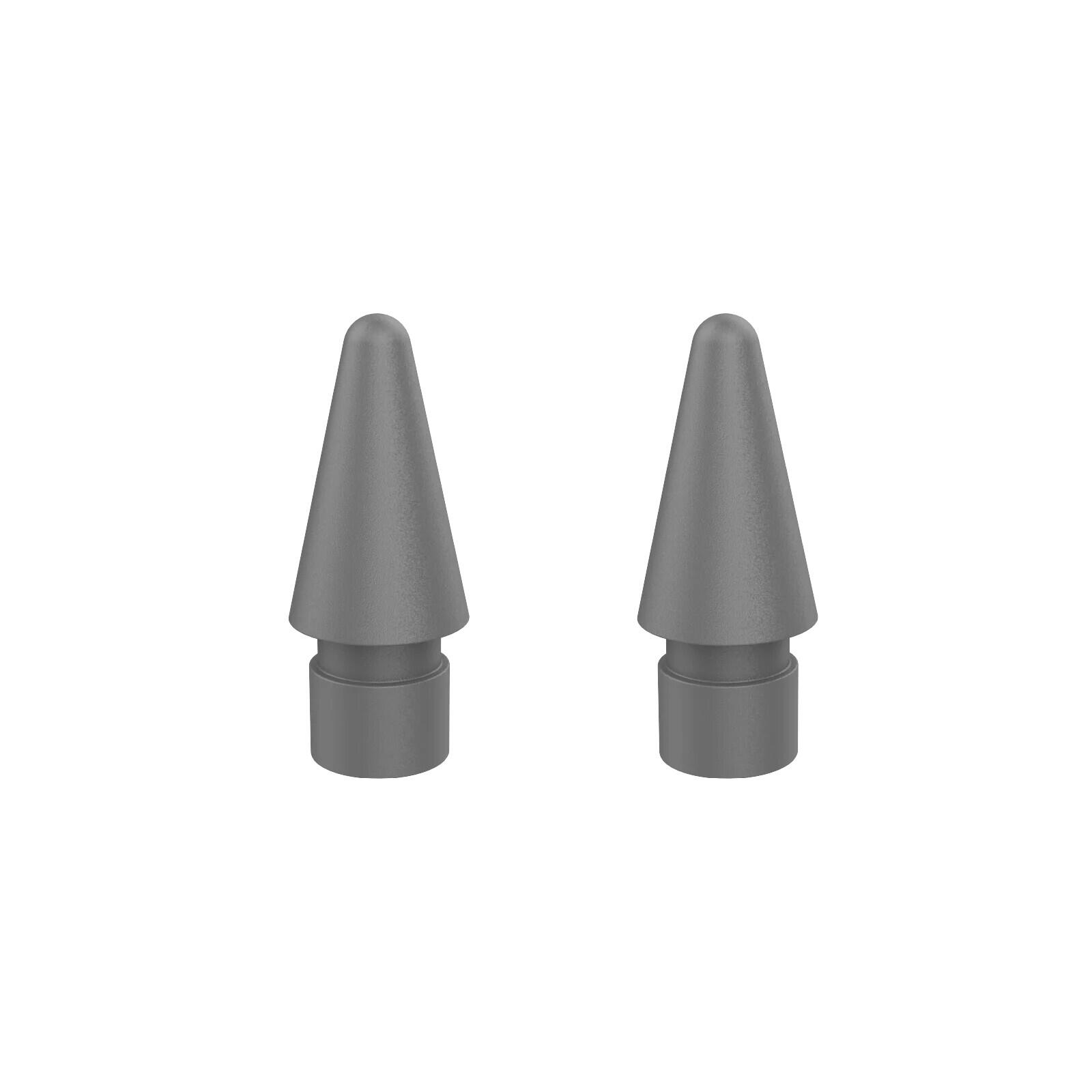 DEQSTER Pencil Tip Ersatzspitzen für Pencil 2, 2 Stück grau 80-2000002
