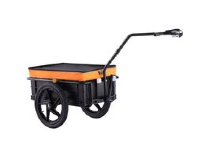 VEVOR Fahrradanhänger, 40 kg Tragkraft, Transportanhänger, faltbar und kompakt verstaubar, mit Universalkupplung, wasserdichte Abdeckung, 40,6 cm Räder, passend für 640-711 mm große Fahrradräder
