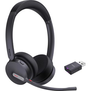 Yealink Headset WH64 Hybrid Dual UC, Stereo, für Festnetztelefone DECT, USB-A, Bluetooth, On-Ear
