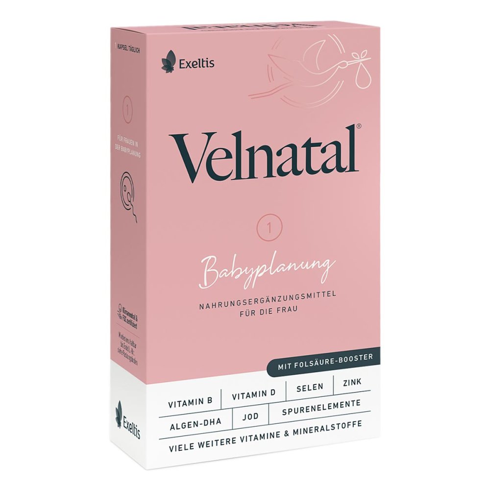 Exeltis Germany GmbH Velnatal Babyplanung Weichkapseln 18683092