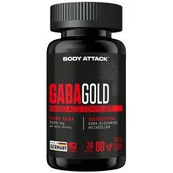 Body Attack - GABA Gold - 80 Kapseln