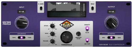 Safari Audio Sun Bear Bus Compressor