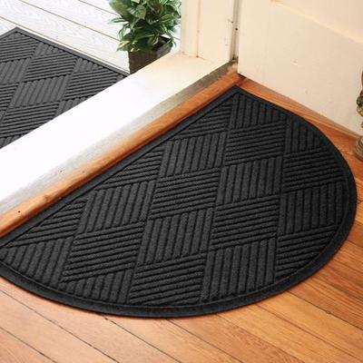 Bungalow Dba Matterly Diamonds Slice Mat 39 x 24, 39 x 24, Charcoal