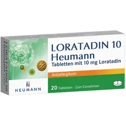 LORATADIN 10 Heumann Tabletten 20 St