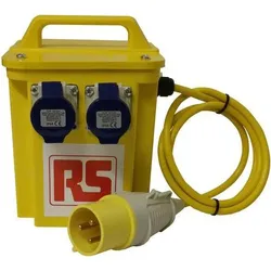 RS PRO 1.65k VA Portable Step Up Transformer, Transformator