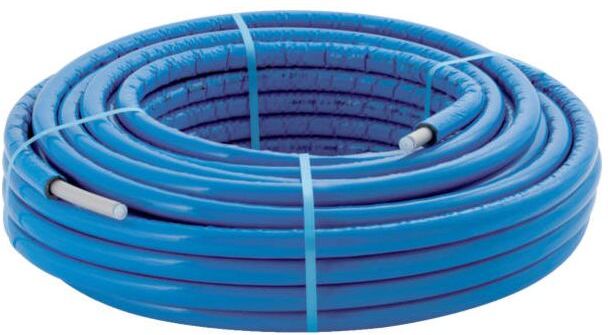 Geberit FlowFit Systemrohr ML, rund vorgedämmt 13mm 619142002 Rollenware d25, L:25m blau ab Bj 2024