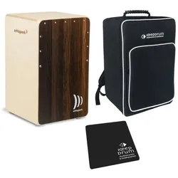 Schlagwerk CP-408 Cajon Tasche u. Sitzpad (Cajon), Perkussion, Braun