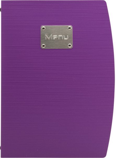 Securit Rio Menukort   Menu   A4   Violet