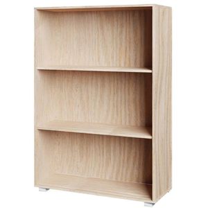 CASARIA Bücherregal Vela, 106613, eiche, aus Holz, 3 Fächer, 60 x 115 x 28cm
