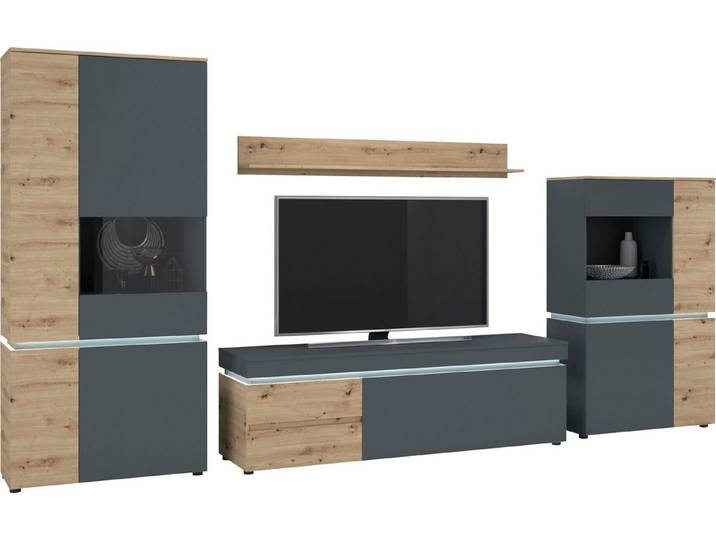 Home affaire Wohnwand Luci, (Set, 4-St)