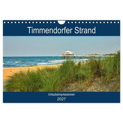 Timmendorfer Strand - Urlaubsimpressionen (Wandkalender 2027 DIN A4 quer), CALVENDO Monatskalender