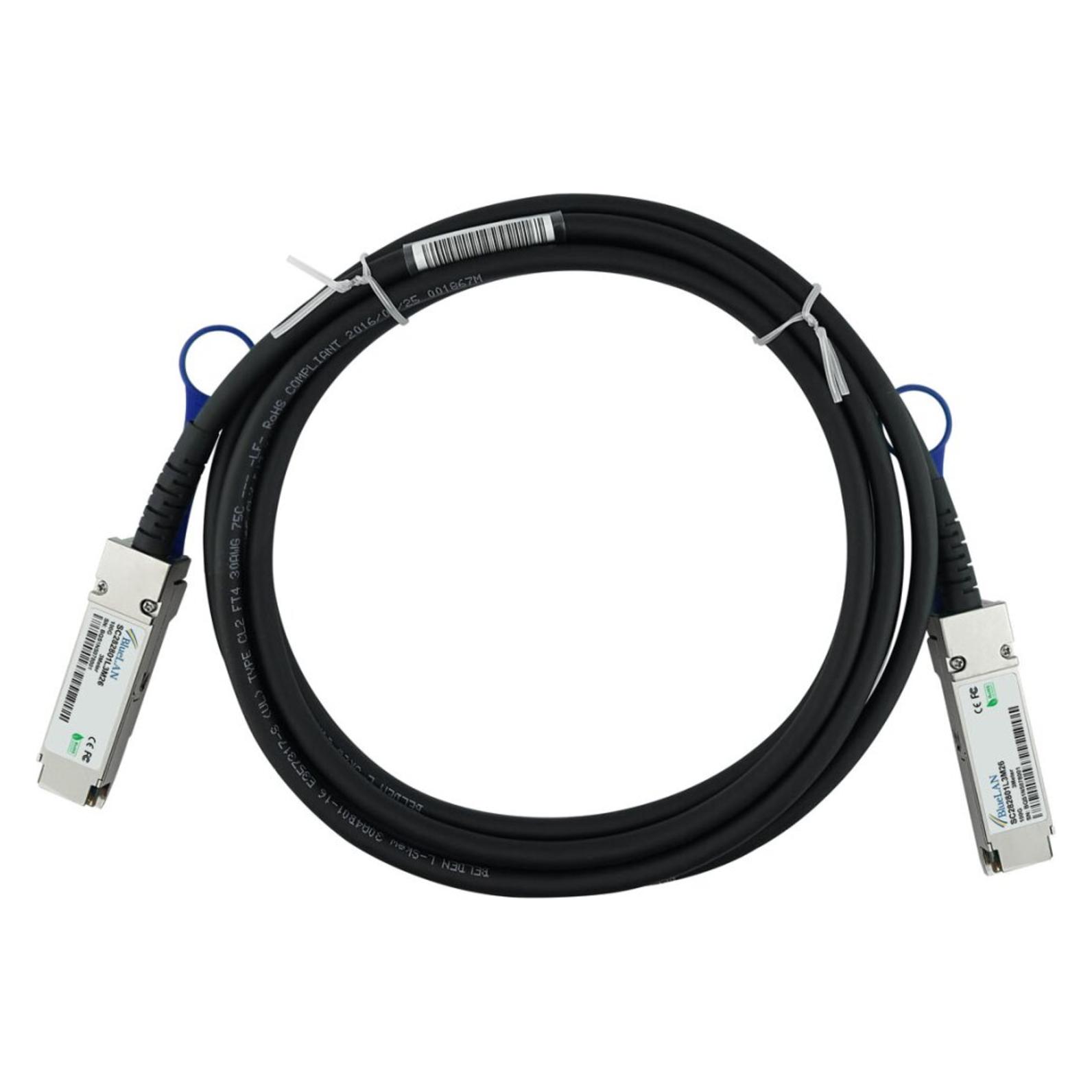 BlueLAN MikroTik XQ+DA0002 kompatibles DAC QSFP28 SC282801L2M30 (XQ+DA0002-BL)