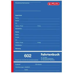 Pelikan, Formular, Fahrtenbuch