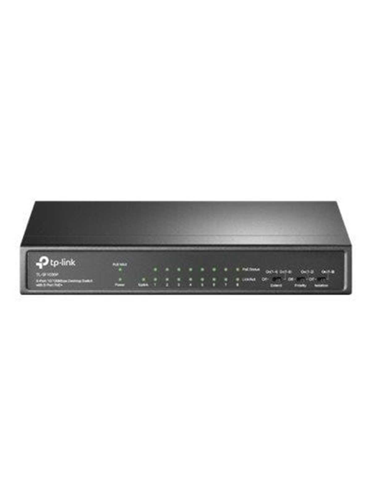 TP-Link TL-SF1009P 9-Port 10/100Mbps Desktop Switch with 8-Port PoE+