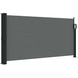vidaXL Ausziehbare Seitenmarkise Anthrazit 100x500 cm
