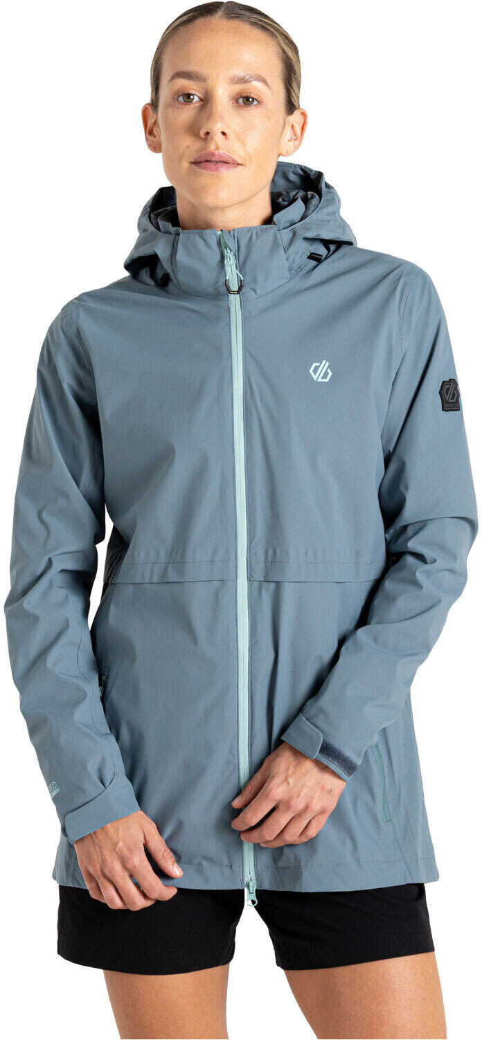 Dare2b switch up ii chaqueta impermeable mujer Gris (8)