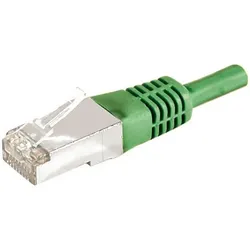 Dexlan Patchkabel Cat. 6A, F/UTP, grün, 0,15 m