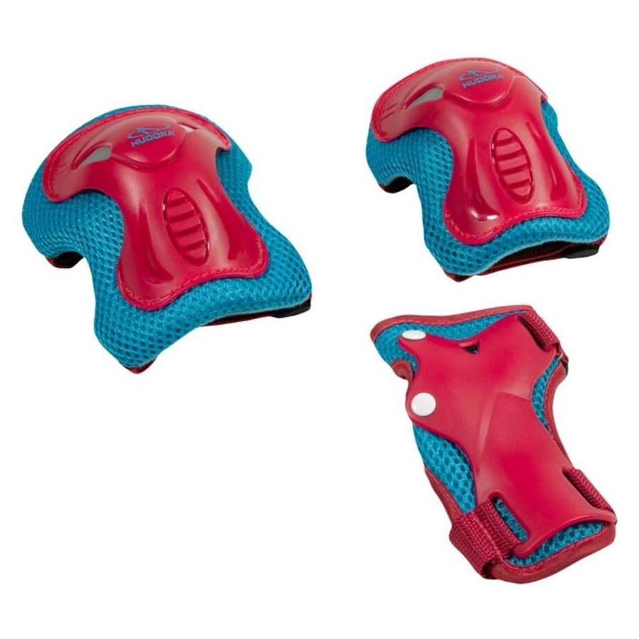 Hudora Protektoren-Set (XS, Ellbogenschoner, Knieschoner, 4 Stück) (83046)