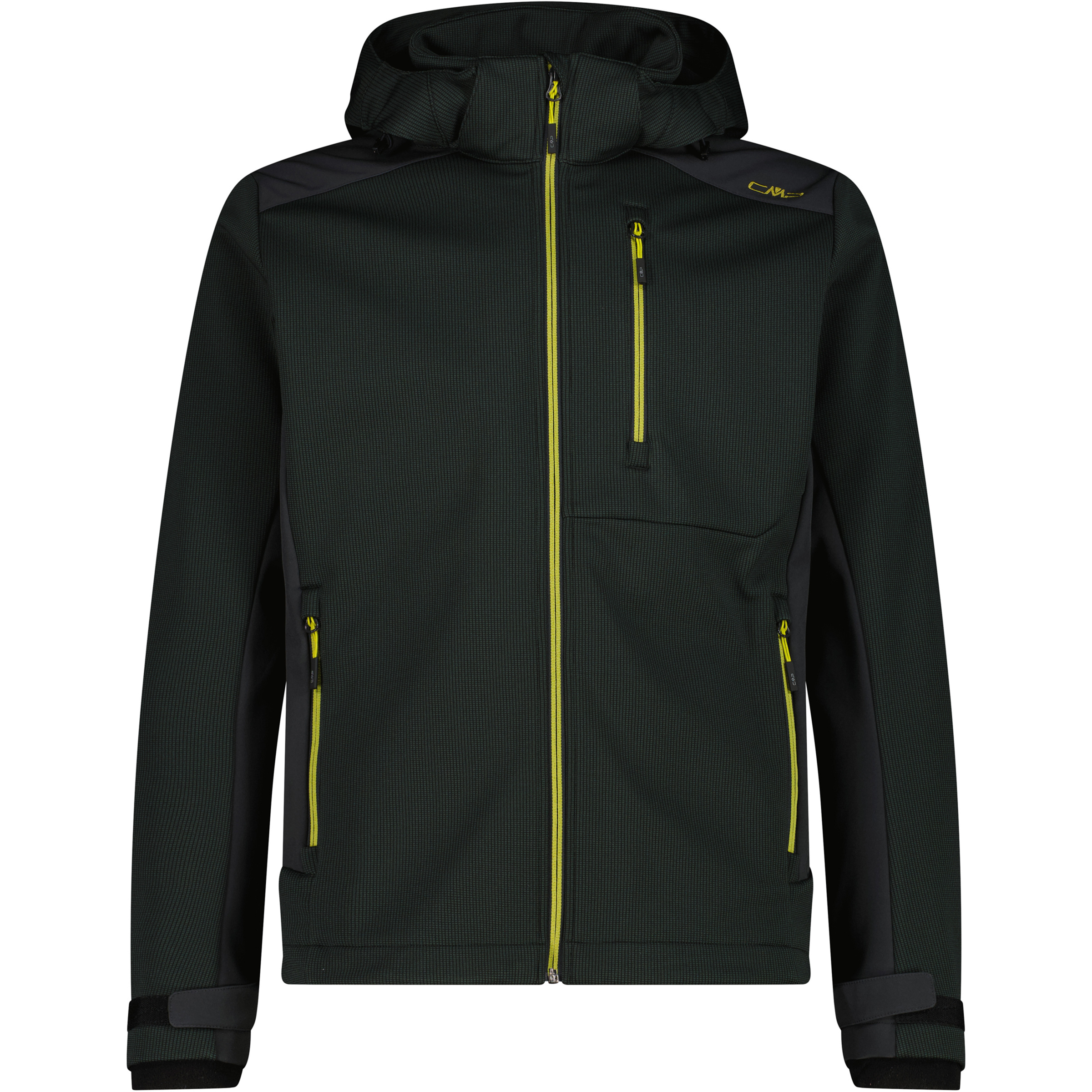 CMP Zip Herren Softshelljacke blau Größe S Trekking Wasserabweisend