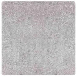 vidaXL Anti-Rutsch Shaggy Teppich Grau 120 x 120 cm PP